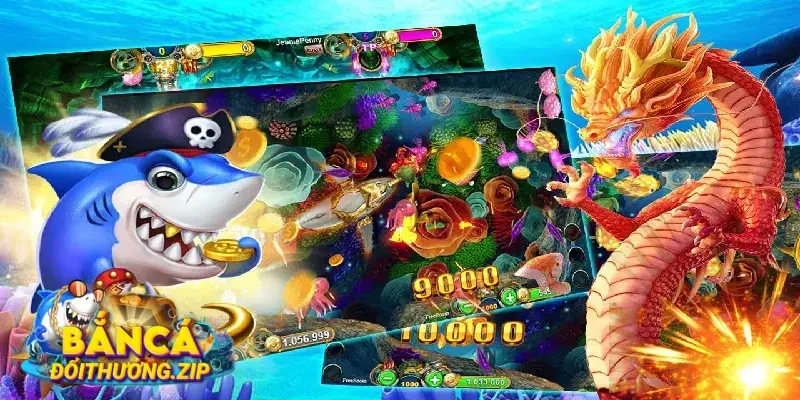 Đa dạng ngư trường tại nhà cái bắn cá 8Live