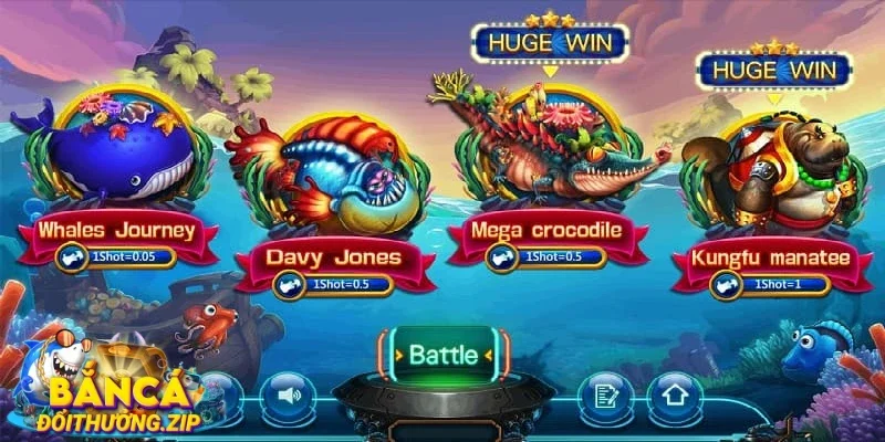 Đa dạng chế độ chơi tại nhà cái bắn cá Yes8